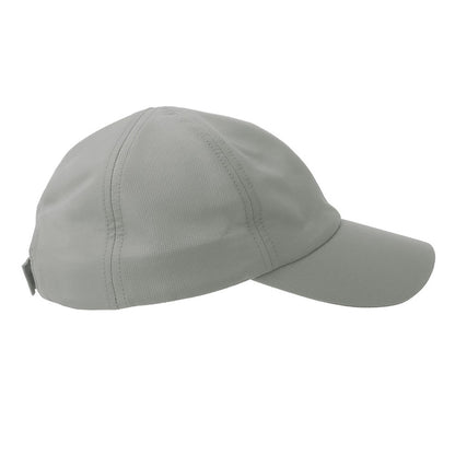 Grey - Side - Atlantis Headwear Unisex Adult Isar 6 Panel Jacquard Unstructured Baseball Cap