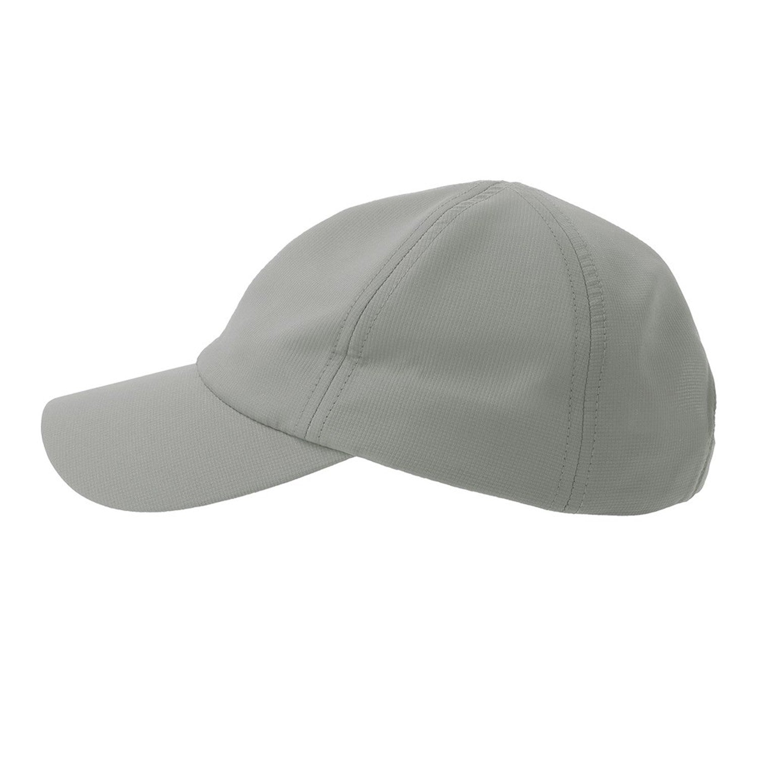 Grey - Lifestyle - Atlantis Headwear Unisex Adult Isar 6 Panel Jacquard Unstructured Baseball Cap