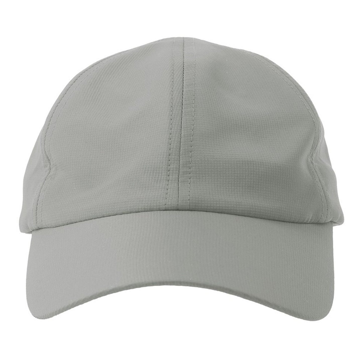 Grey - Pack Shot - Atlantis Headwear Unisex Adult Isar 6 Panel Jacquard Unstructured Baseball Cap