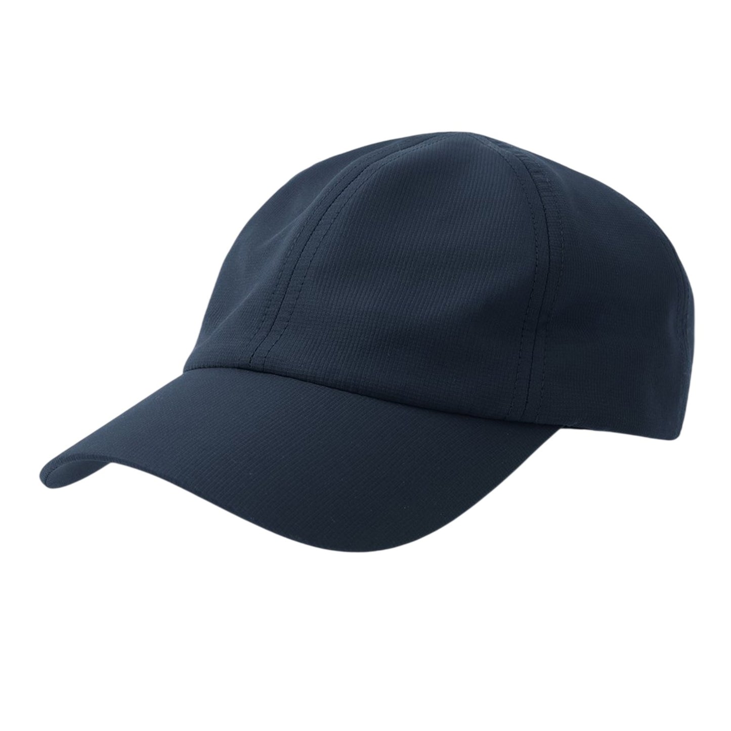 Navy - Front - Atlantis Headwear Unisex Adult Isar 6 Panel Jacquard Unstructured Baseball Cap