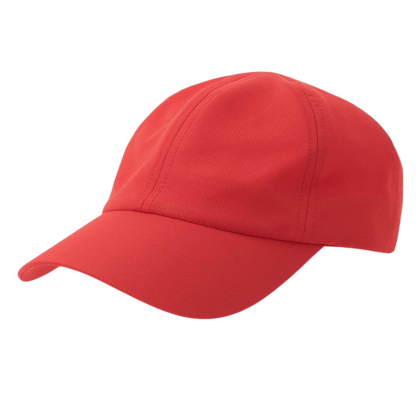 Red - Front - Atlantis Headwear Unisex Adult Isar 6 Panel Jacquard Unstructured Baseball Cap
