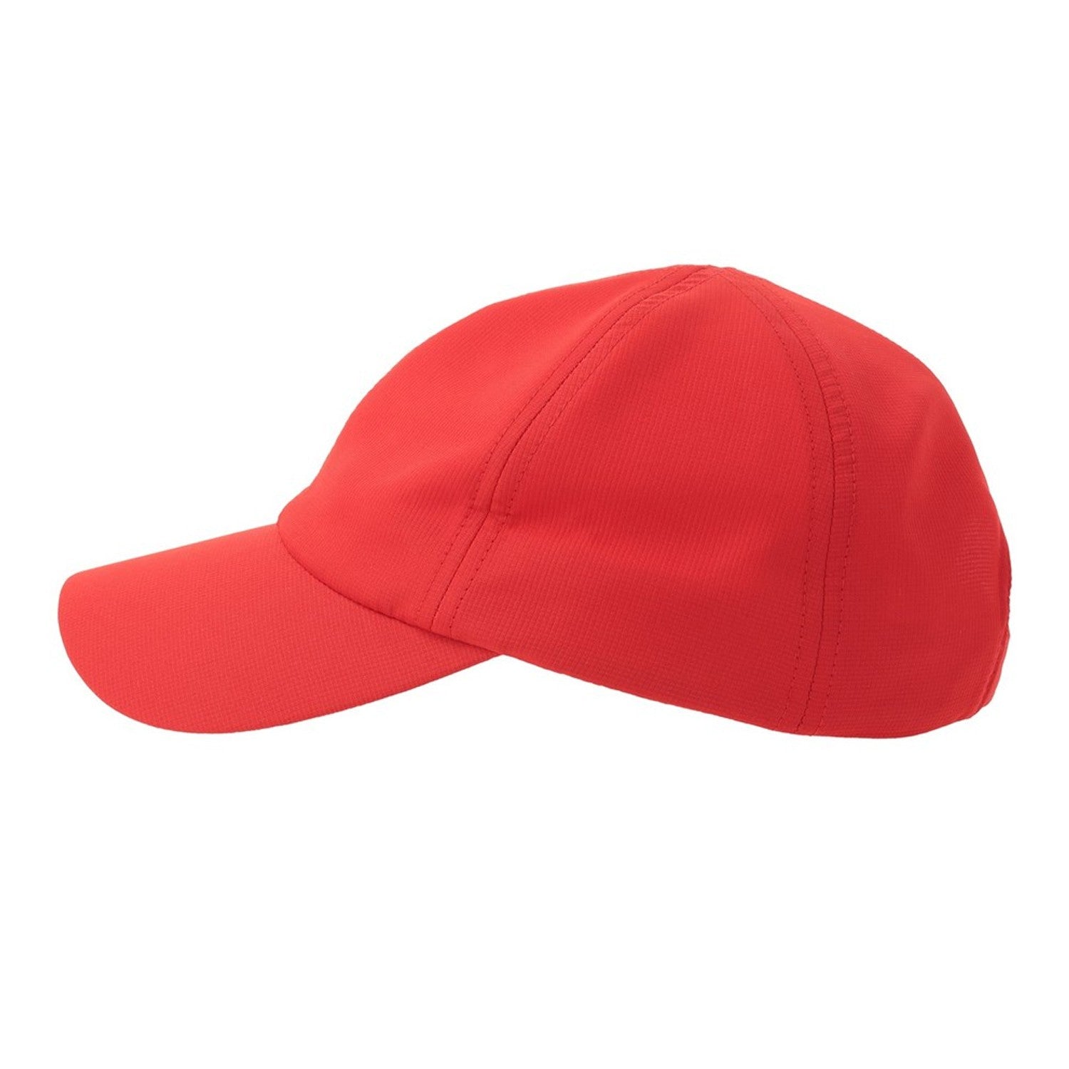 Red - Lifestyle - Atlantis Headwear Unisex Adult Isar 6 Panel Jacquard Unstructured Baseball Cap