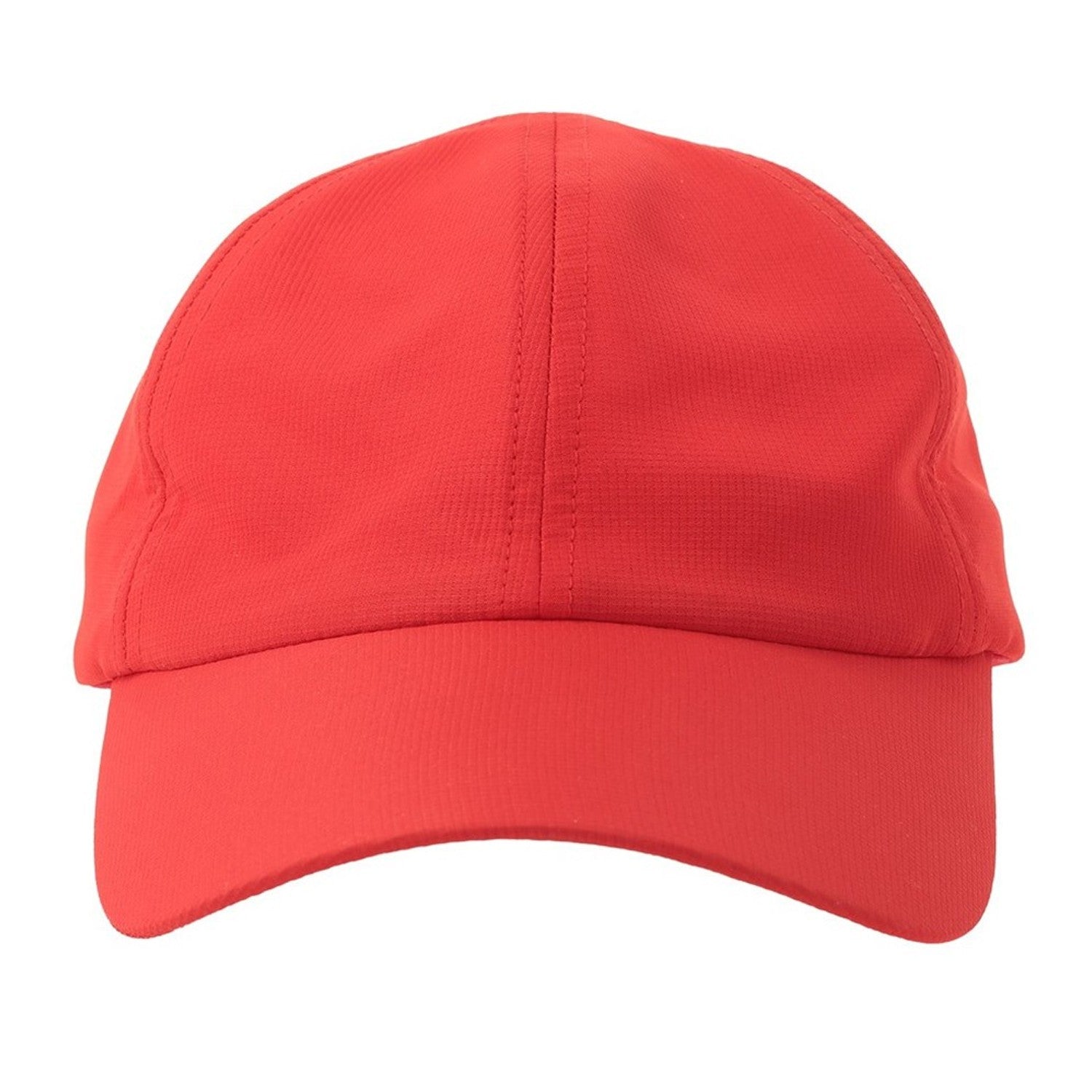 Red - Pack Shot - Atlantis Headwear Unisex Adult Isar 6 Panel Jacquard Unstructured Baseball Cap