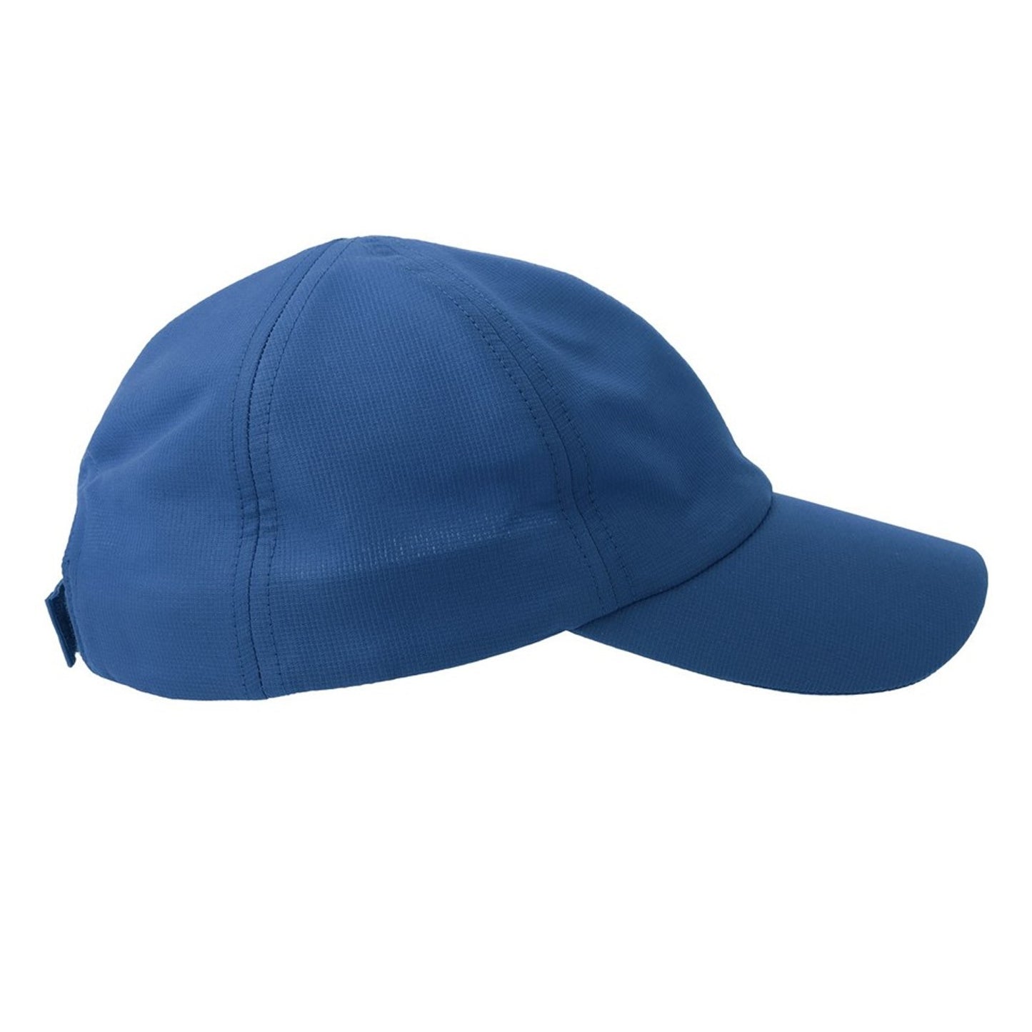 Royal Blue - Side - Atlantis Headwear Unisex Adult Isar 6 Panel Jacquard Unstructured Baseball Cap