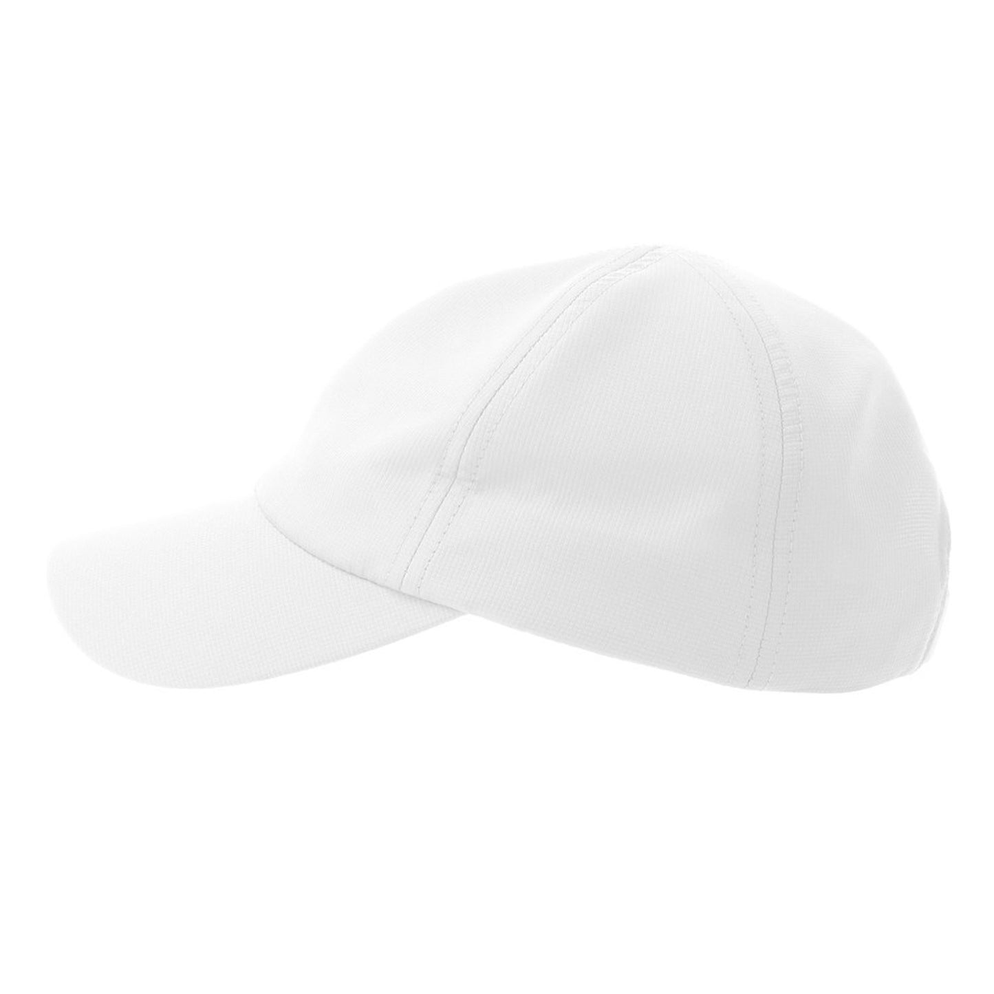 White - Lifestyle - Atlantis Headwear Unisex Adult Isar 6 Panel Jacquard Unstructured Baseball Cap