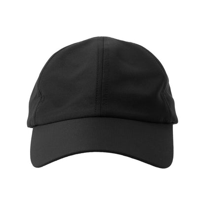 Black - Pack Shot - Atlantis Headwear Unisex Adult Isar 6 Panel Jacquard Unstructured Baseball Cap