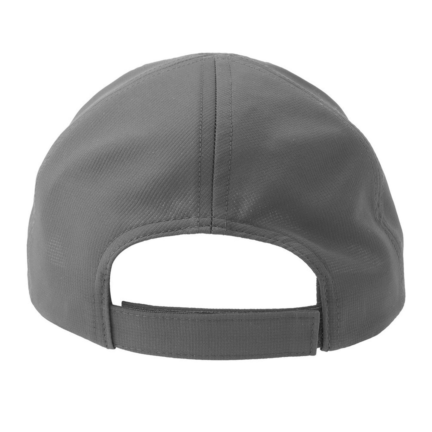 Dark Grey - Back - Atlantis Headwear Unisex Adult Isar 6 Panel Jacquard Unstructured Baseball Cap