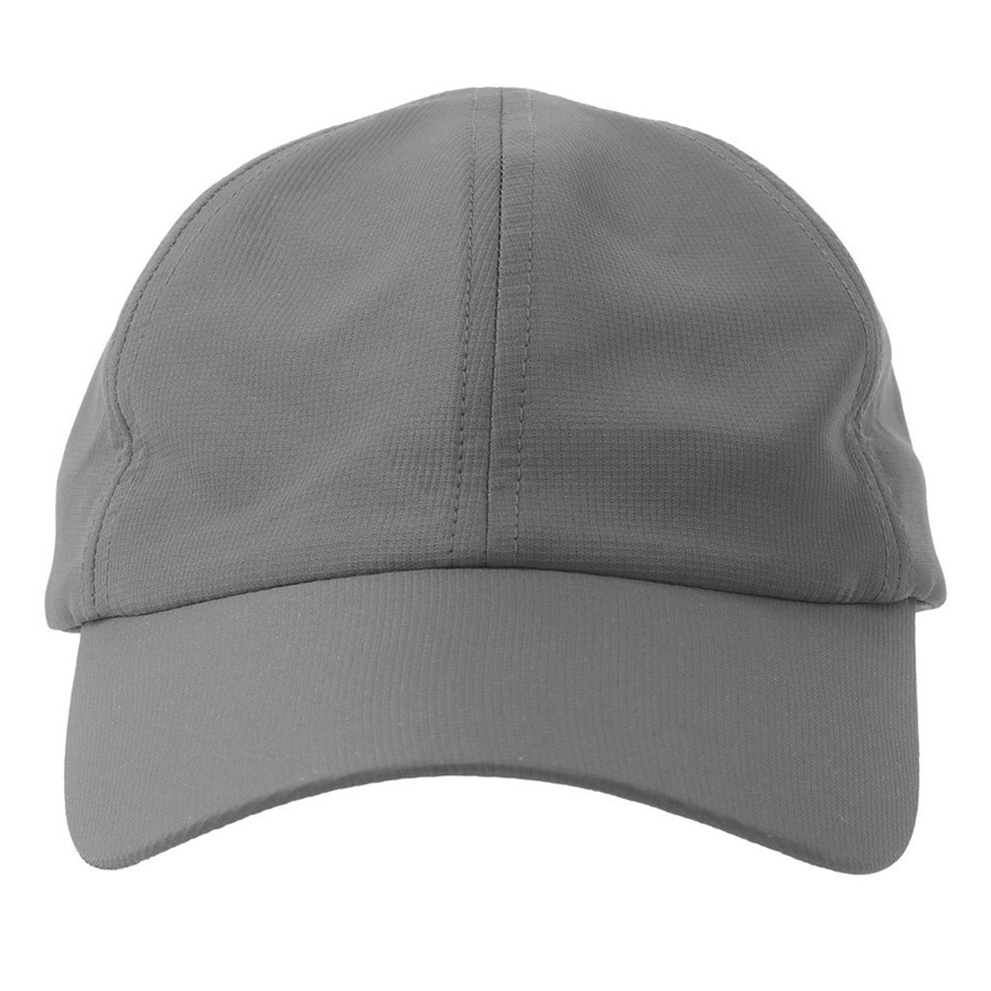 Dark Grey - Pack Shot - Atlantis Headwear Unisex Adult Isar 6 Panel Jacquard Unstructured Baseball Cap
