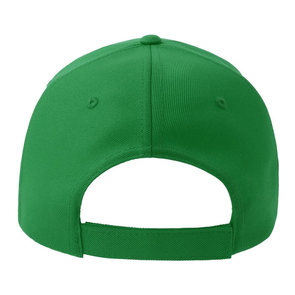 Green-White - Back - Atlantis Headwear Unisex Adult Recy Five Piping 5 Panel Recycled Structured Baseball Cap