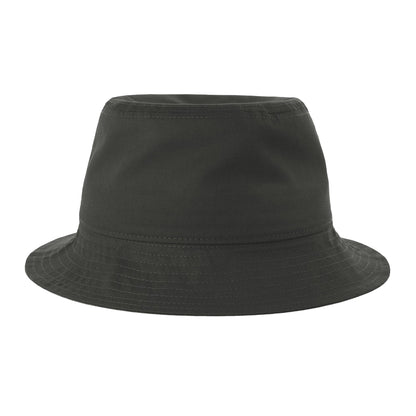Dark Grey - Front - Atlantis Headwear Unisex Adult Organic Cotton Unstructured Bucket Hat