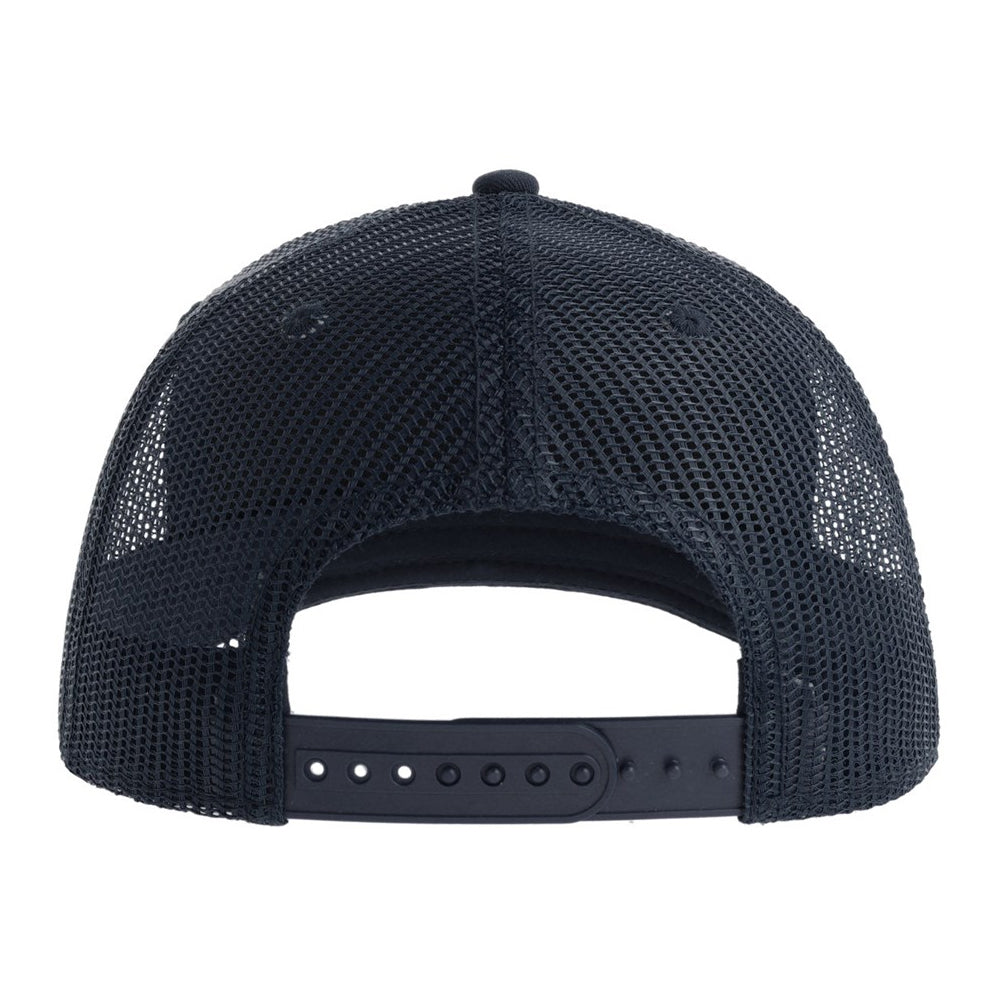 Navy - Back - Atlantis Headwear Unisex Adult Sonic-S 6 Panel Structured Trucker Cap