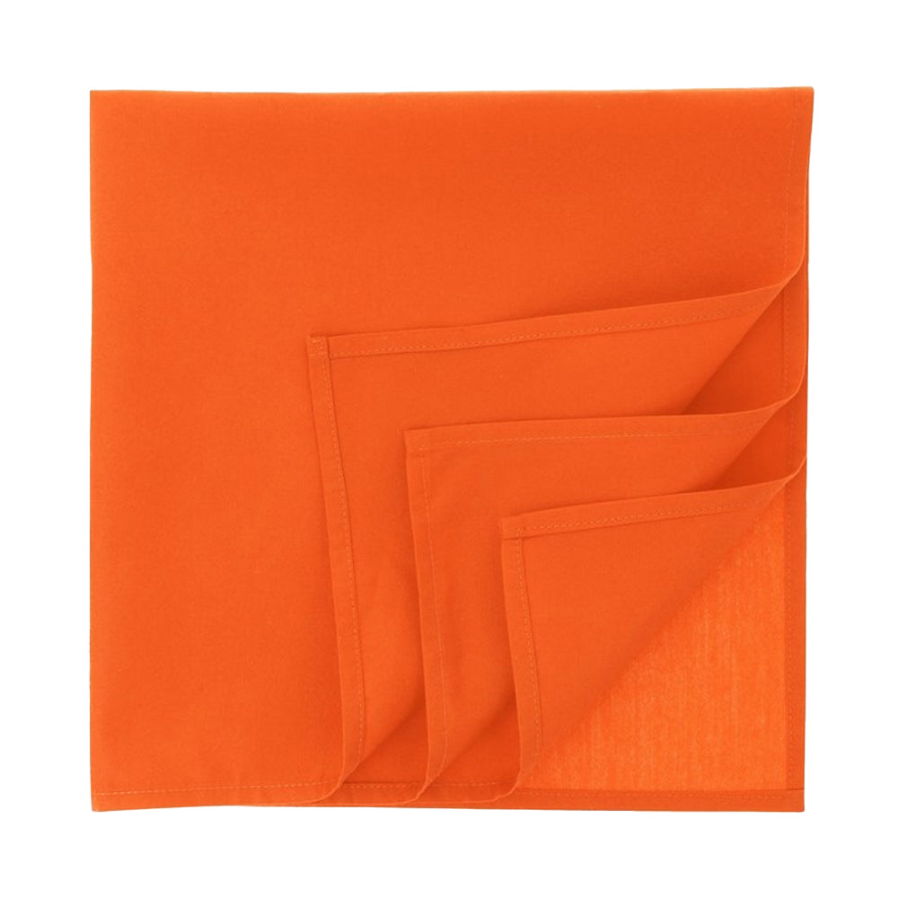 Orange - Front - Atlantis Goal-S Recycled Bandana