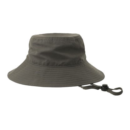 Dark Grey - Front - Atlantis Unisex Adult Pico Nylon Unstructured Bucket Hat