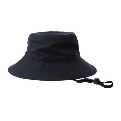 Navy - Front - Atlantis Unisex Adult Pico Nylon Unstructured Bucket Hat