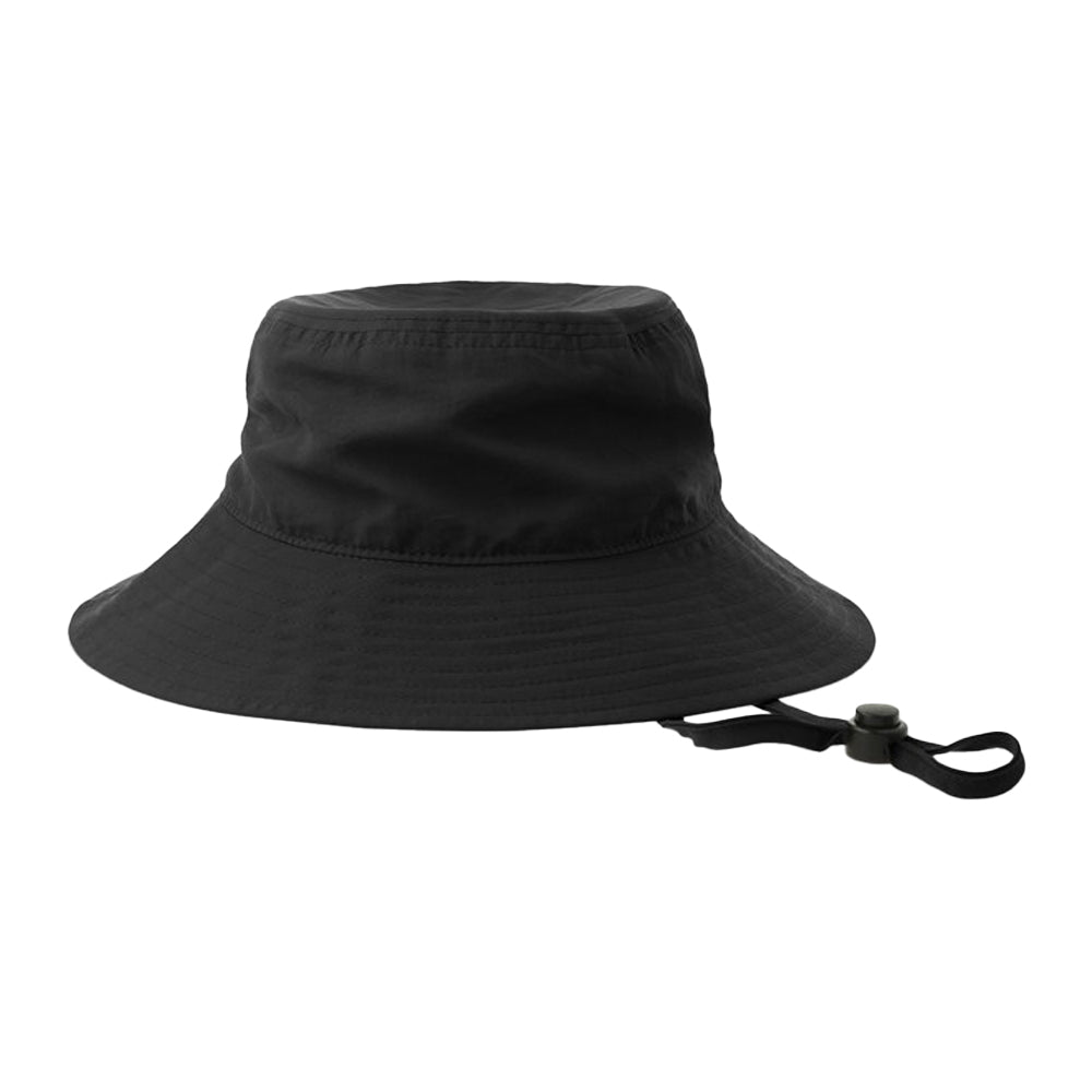 Black - Front - Atlantis Unisex Adult Pico Nylon Unstructured Bucket Hat