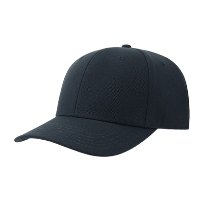 Navy - Front - Atlantis Headwear Unisex Adult Beat-S 6 Panel Structured Baseball Cap