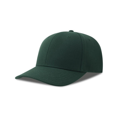 Bottle Green - Front - Atlantis Headwear Unisex Adult Beat-S 6 Panel Structured Baseball Cap