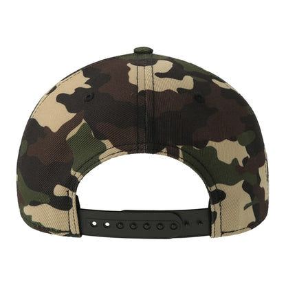 Black Camo - Back - Atlantis Headwear Unisex Adult Beat-S 6 Panel Structured Baseball Cap