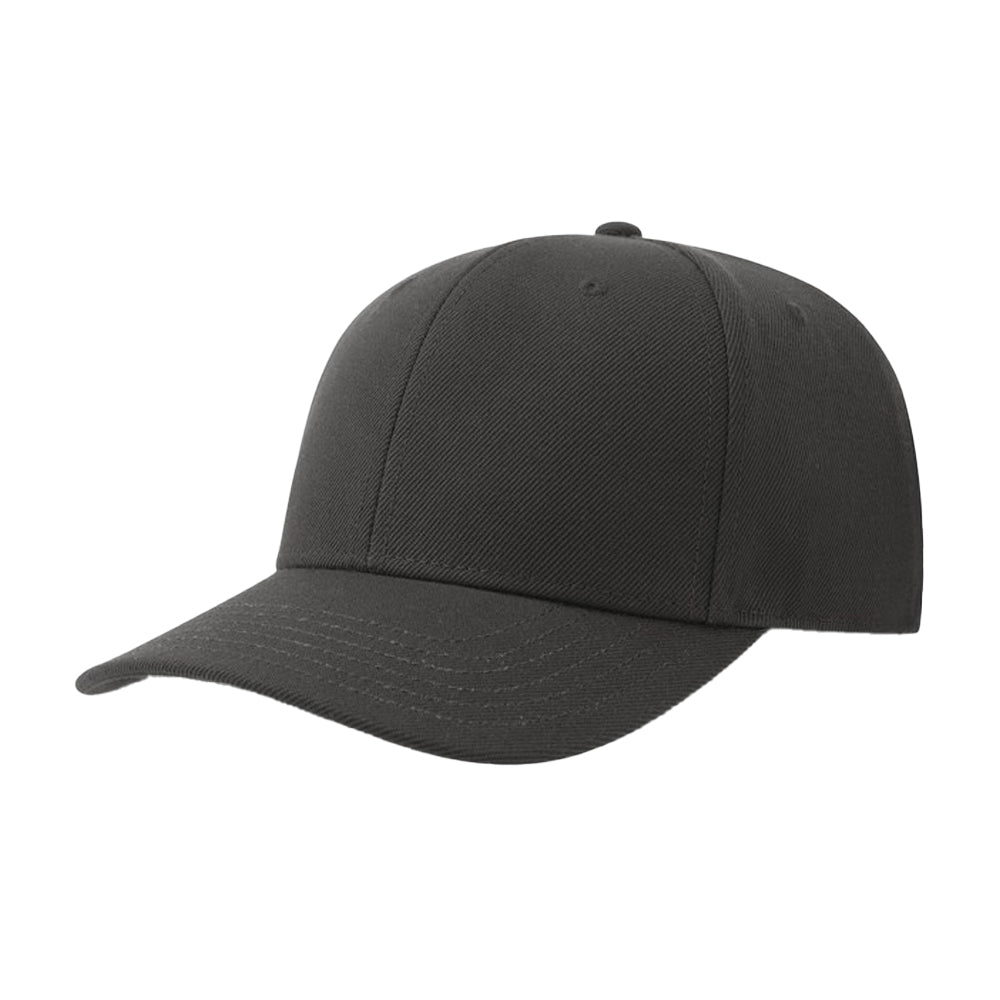Dark Grey - Front - Atlantis Headwear Unisex Adult Beat-S 6 Panel Structured Baseball Cap