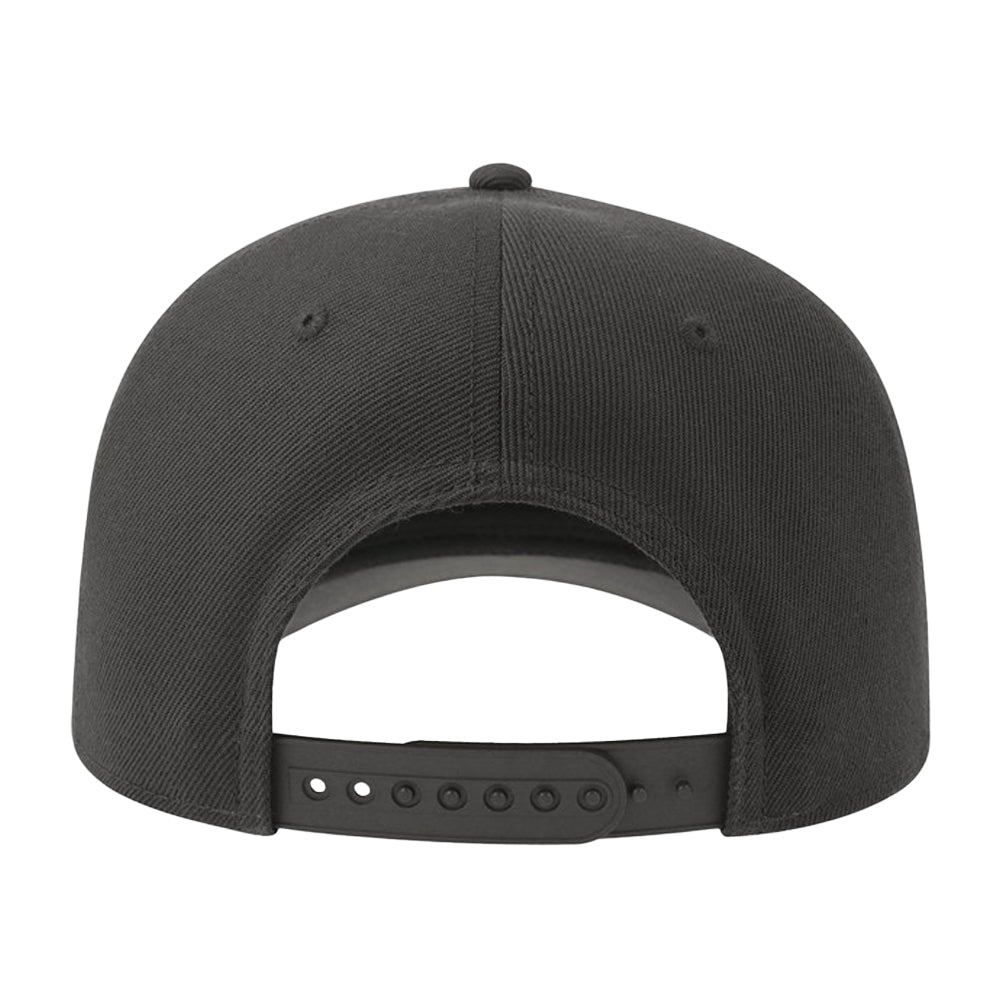 Dark Grey - Back - Atlantis Headwear Unisex Adult Beat-S 6 Panel Structured Baseball Cap