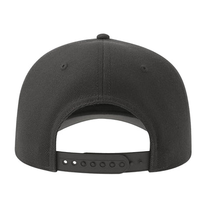 Dark Grey - Back - Atlantis Headwear Unisex Adult Beat-S 6 Panel Structured Baseball Cap