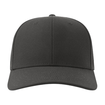 Dark Grey - Side - Atlantis Headwear Unisex Adult Beat-S 6 Panel Structured Baseball Cap