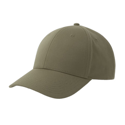 Olive - Front - Atlantis Headwear Bolt-S 6 Panel Stretch Structured Baseball Cap