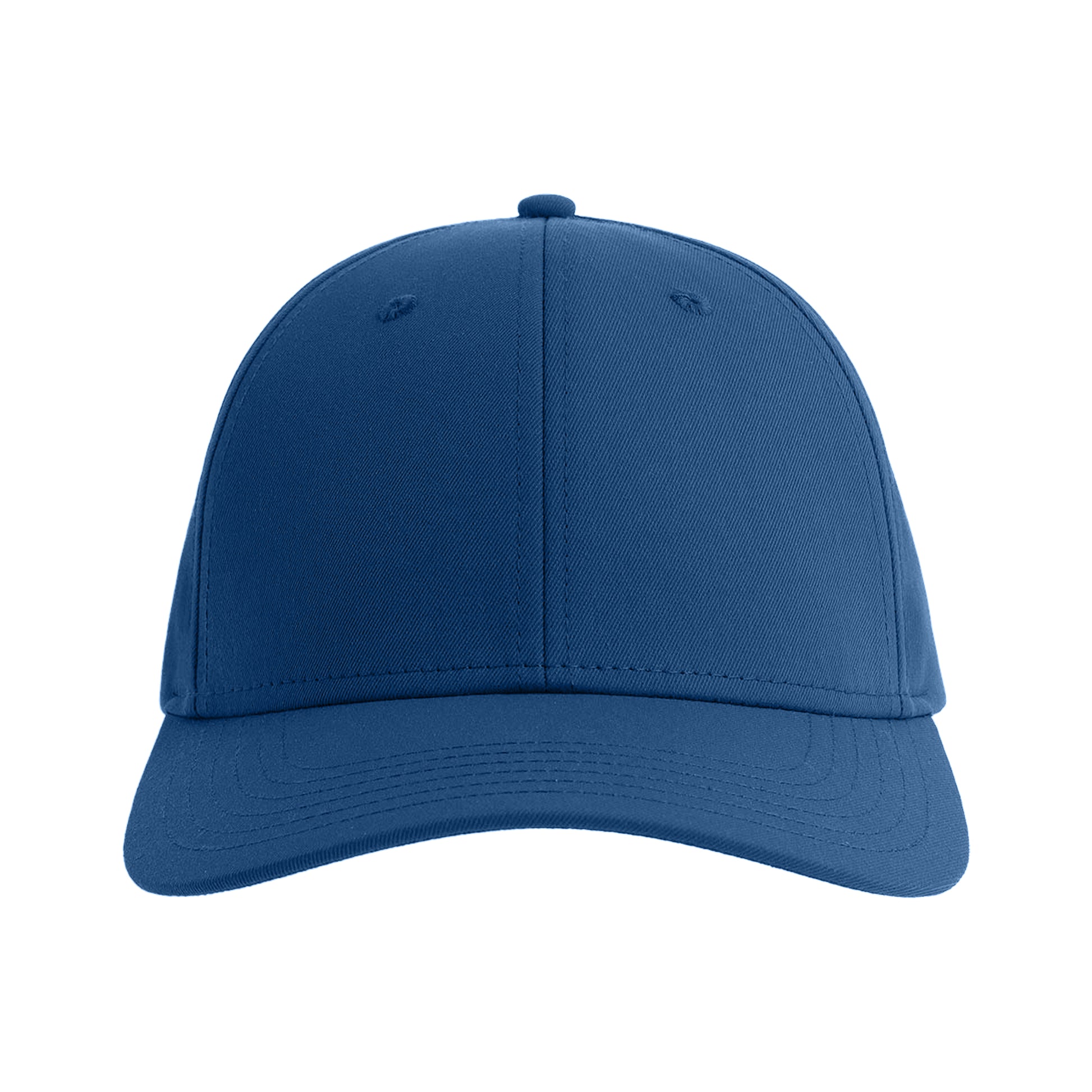 Royal Blue - Side - Atlantis Headwear Bolt-S 6 Panel Stretch Structured Baseball Cap