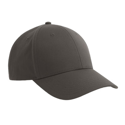 Dark Grey - Back - Atlantis Headwear Bolt-S 6 Panel Stretch Structured Baseball Cap