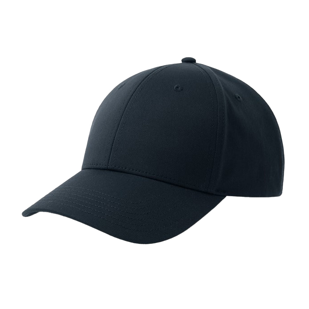 Navy - Front - Atlantis Headwear Bolt-S 6 Panel Stretch Structured Baseball Cap