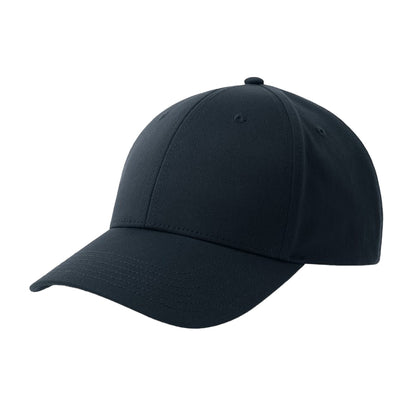 Navy - Front - Atlantis Headwear Bolt-S 6 Panel Stretch Structured Baseball Cap