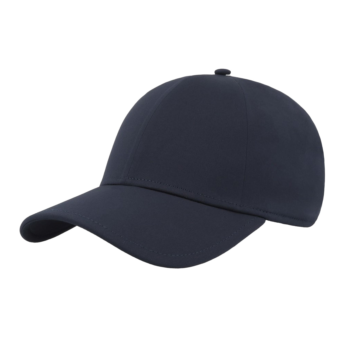 Navy - Front - Atlantis Headwear Unisex Adult Bond S 6 Panel Water Resistant Structured Baseball Cap
