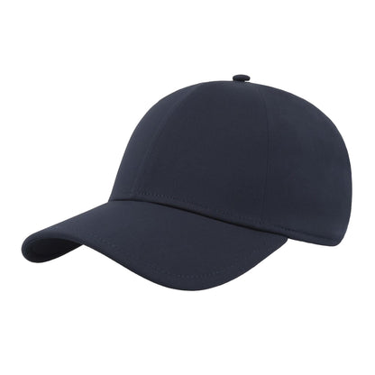 Navy - Front - Atlantis Headwear Unisex Adult Bond S 6 Panel Water Resistant Structured Baseball Cap