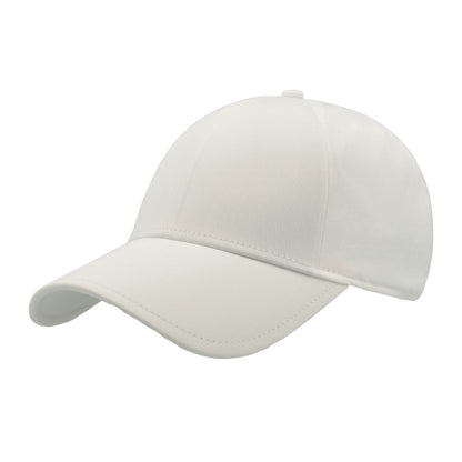 White - Front - Atlantis Headwear Unisex Adult Bond S 6 Panel Water Resistant Structured Baseball Cap