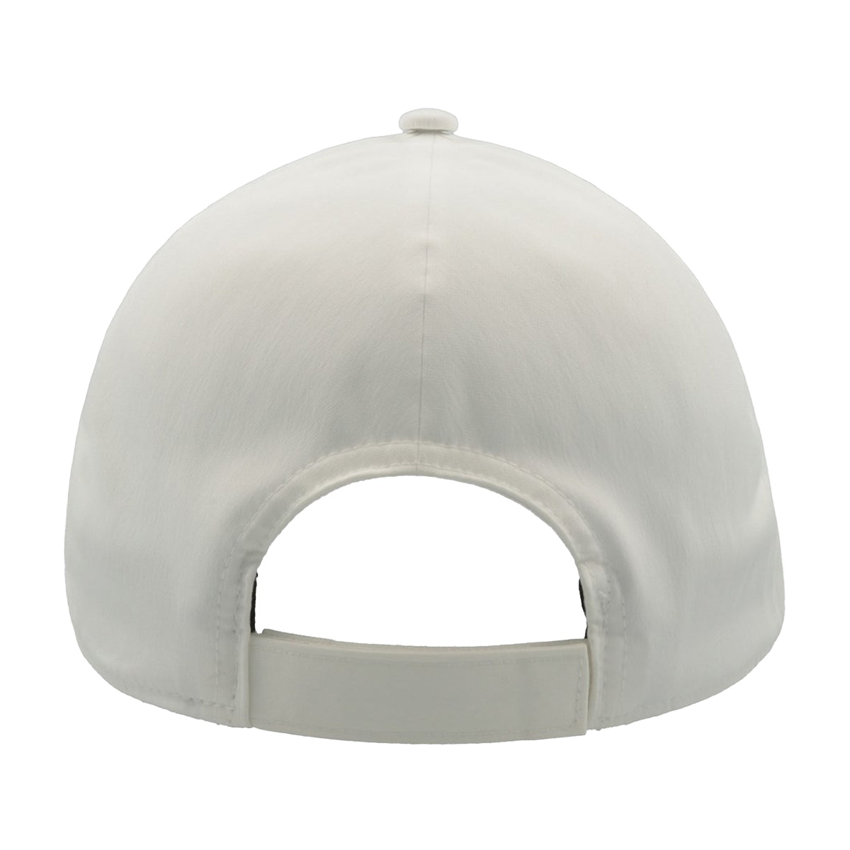 White - Back - Atlantis Headwear Unisex Adult Bond S 6 Panel Water Resistant Structured Baseball Cap
