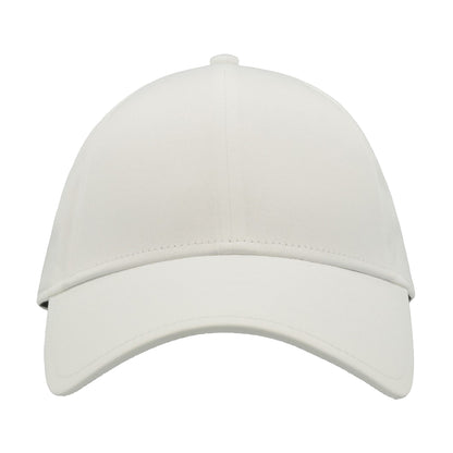 White - Side - Atlantis Headwear Unisex Adult Bond S 6 Panel Water Resistant Structured Baseball Cap
