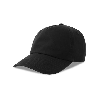 Black - Front - Atlantis Headwear Unisex Adult Dad Hat-S 5 Panel Unstructured Baseball Cap