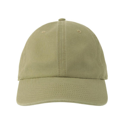 Khaki - Front - Atlantis Headwear Unisex Adult Digg-S 6 Panel Unstructured Baseball Cap