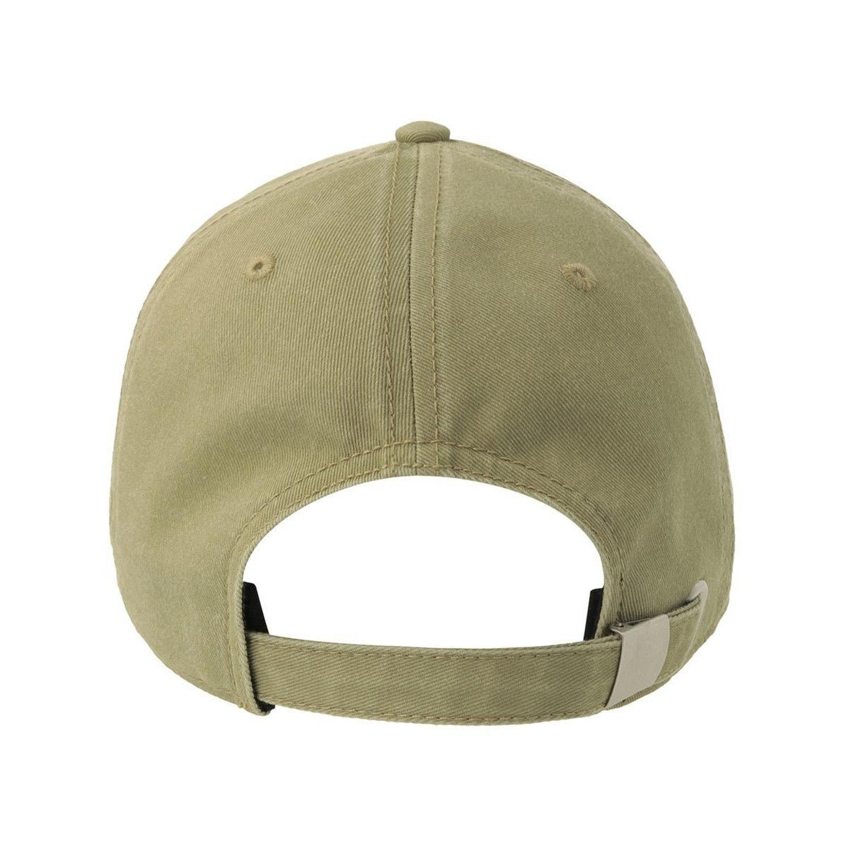 Khaki - Back - Atlantis Headwear Unisex Adult Digg-S 6 Panel Unstructured Baseball Cap