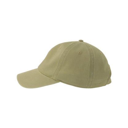 Khaki - Lifestyle - Atlantis Headwear Unisex Adult Digg-S 6 Panel Unstructured Baseball Cap