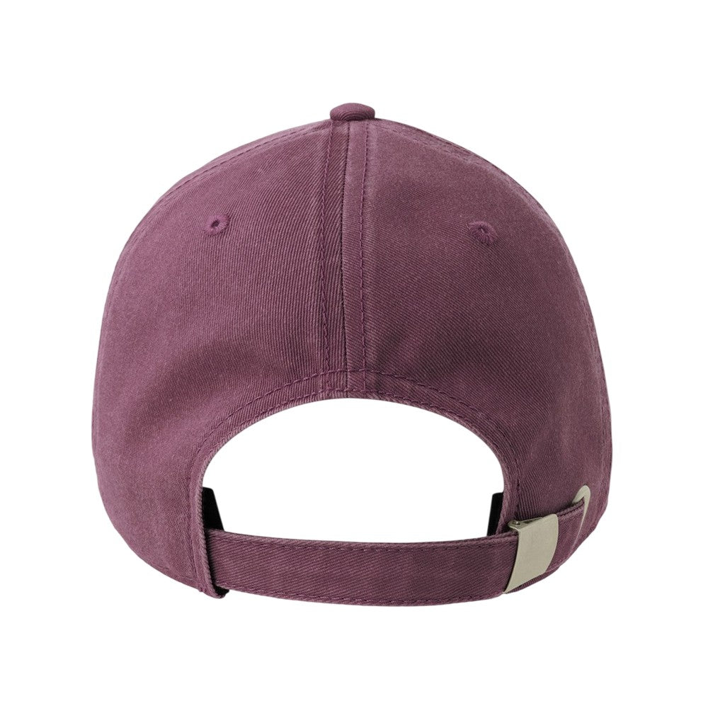 Burgundy - Back - Atlantis Headwear Unisex Adult Digg-S 6 Panel Unstructured Baseball Cap
