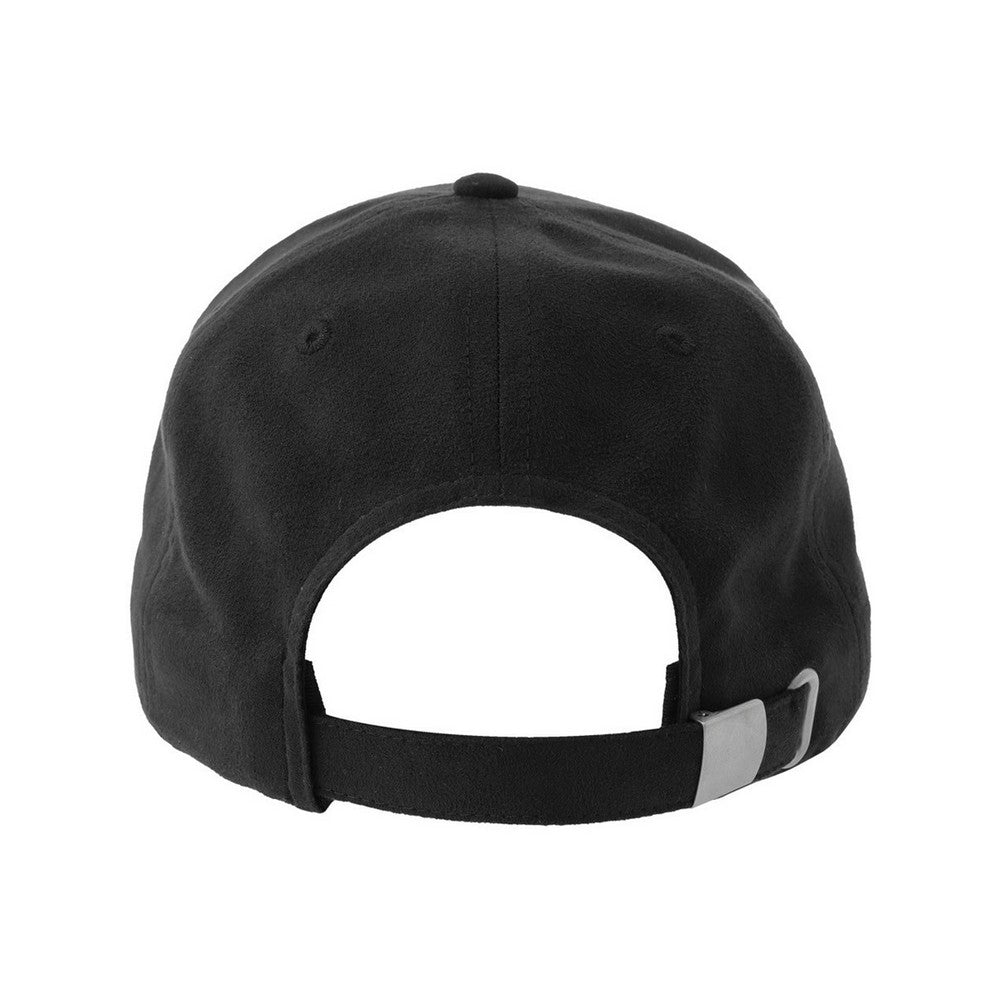 Black - Back - Atlantis Headwear Unisex Adult Fam-S 6 Panel Suede Structured Baseball Cap