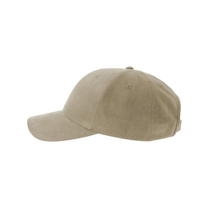 Stone - Lifestyle - Atlantis Headwear Unisex Adult Fam-S 6 Panel Suede Structured Baseball Cap