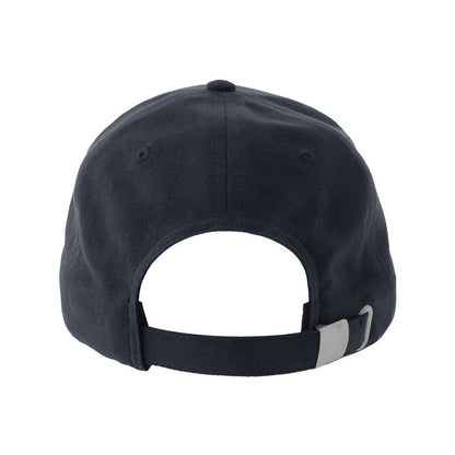 Navy - Back - Atlantis Headwear Unisex Adult Fam-S 6 Panel Suede Structured Baseball Cap