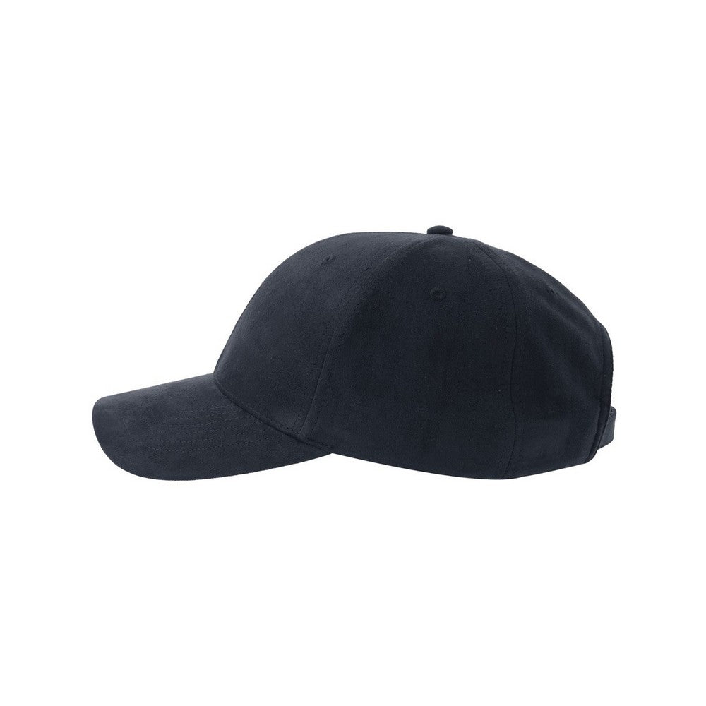 Navy - Lifestyle - Atlantis Headwear Unisex Adult Fam-S 6 Panel Suede Structured Baseball Cap