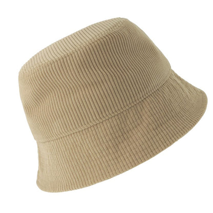 Stone - Back - Atlantis Headwear Cumbre Corduroy Unstructured Bucket Hat