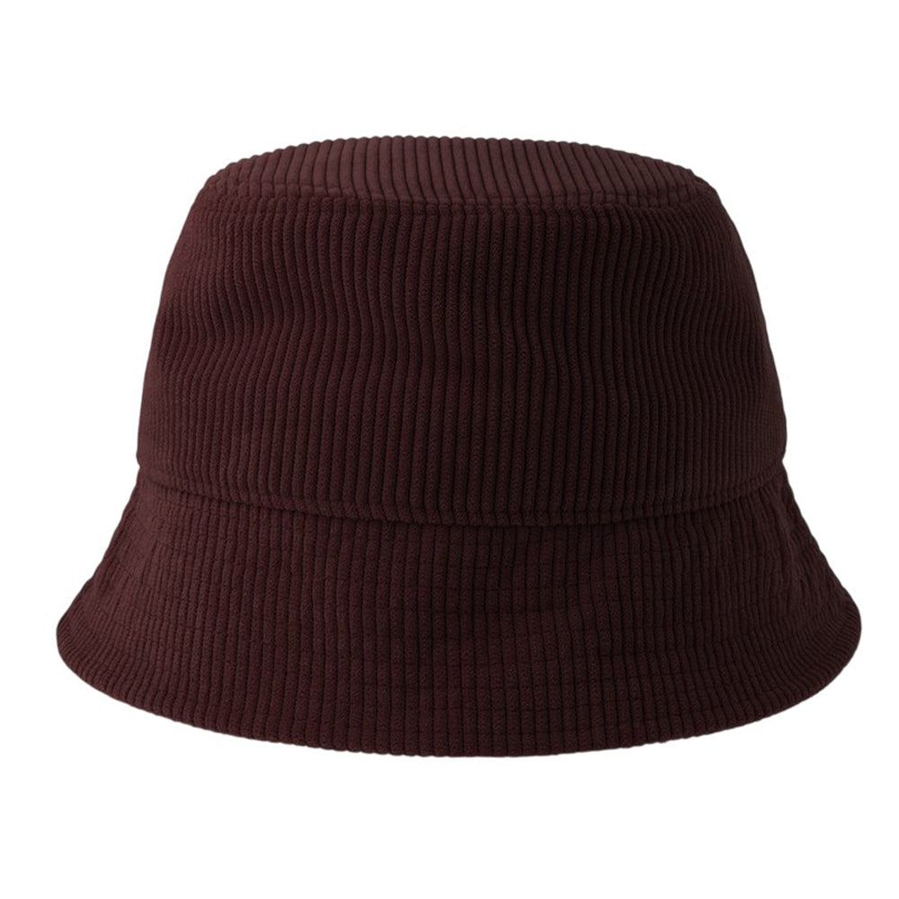 Burgundy - Front - Atlantis Headwear Cumbre Corduroy Unstructured Bucket Hat