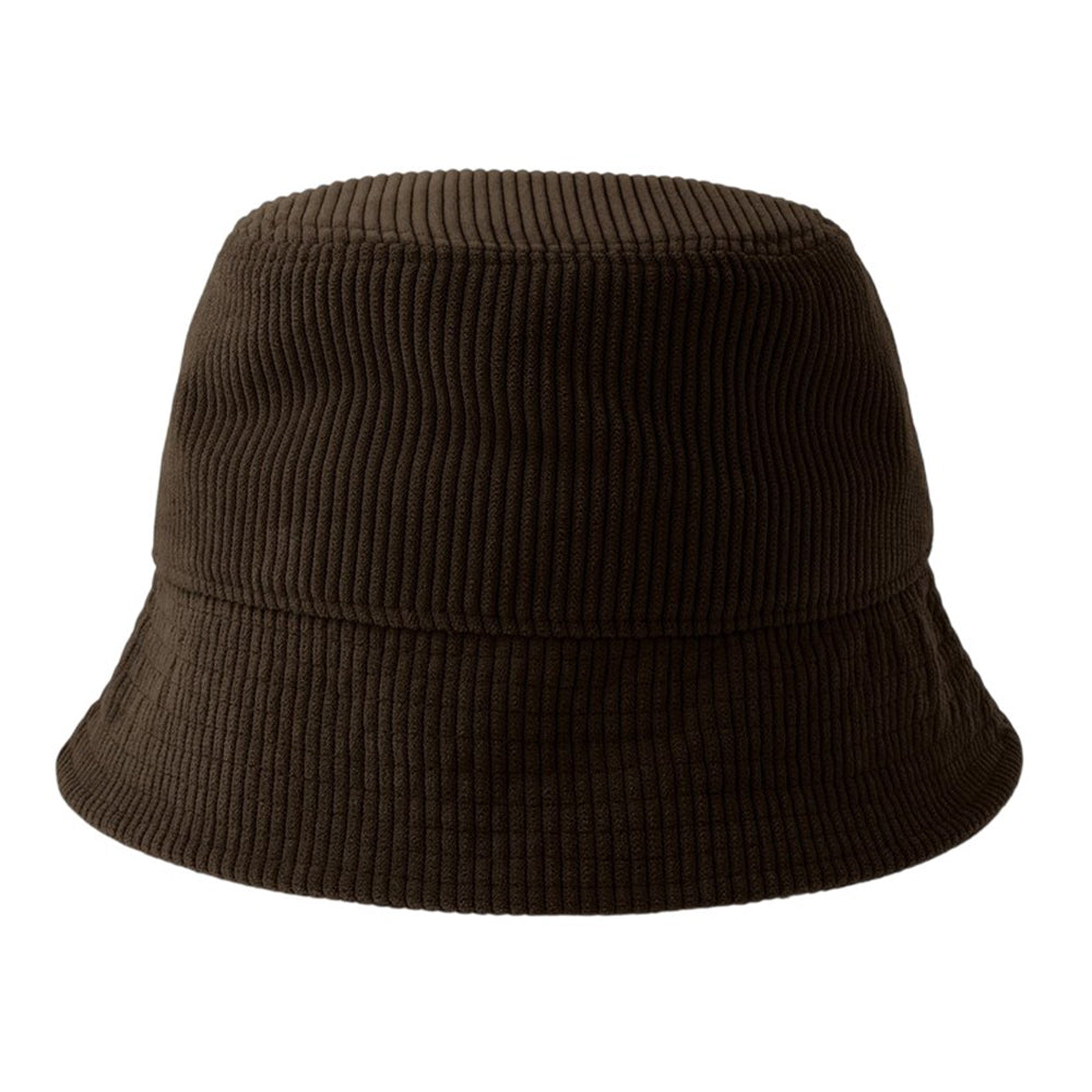 Brown - Front - Atlantis Headwear Cumbre Corduroy Unstructured Bucket Hat