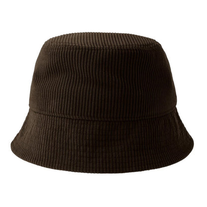 Brown - Front - Atlantis Headwear Cumbre Corduroy Unstructured Bucket Hat