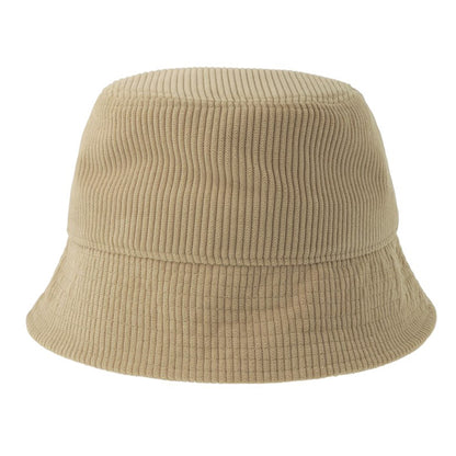 Stone - Front - Atlantis Headwear Cumbre Corduroy Unstructured Bucket Hat